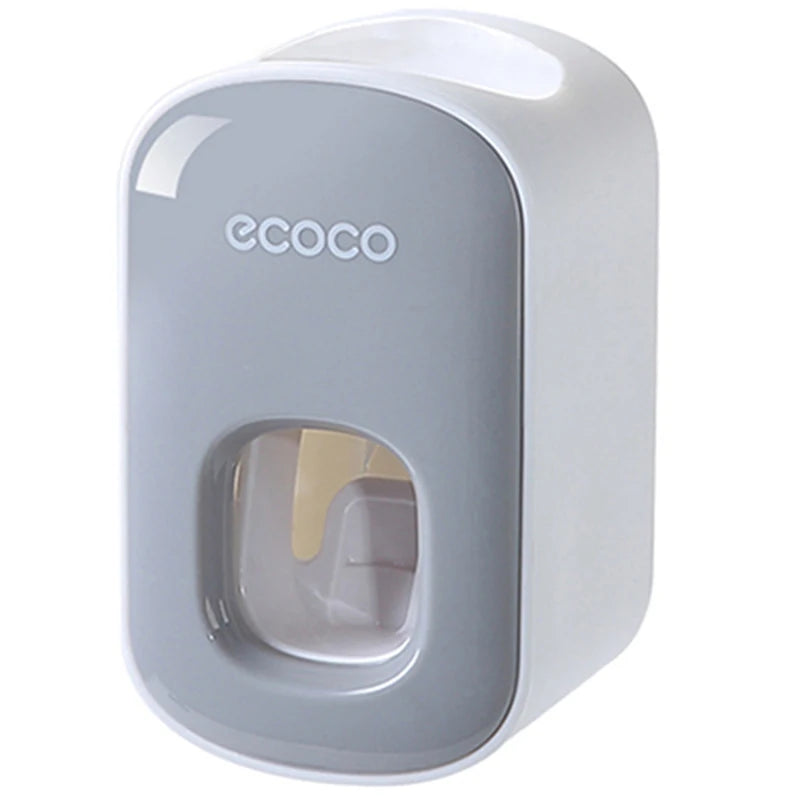 Automatic wall-mounted toothpaste dispenser with toothpaste holder